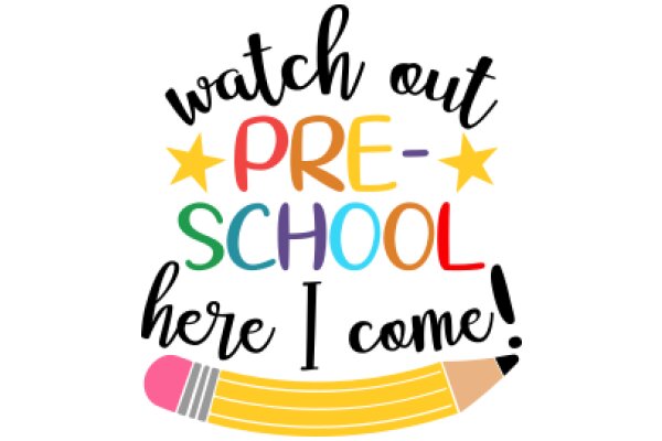 Welcome to Pre-School: Here I Come!