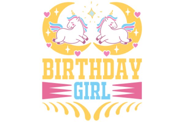 Birthday Girl: A Celebration of Unicorns and Crescent Moons