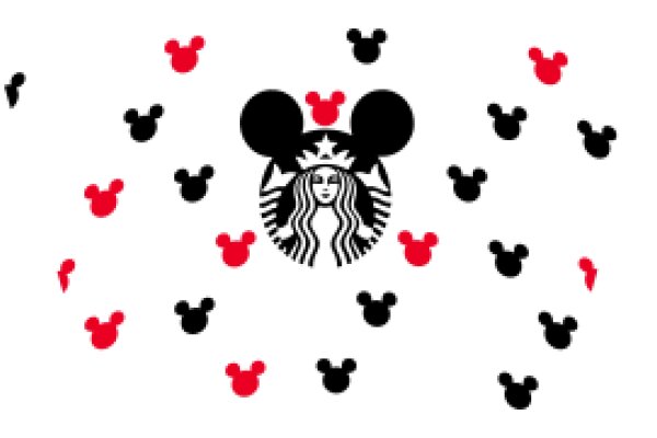 A Whimsical Disney-Inspired Pattern: Mickey Mouse and Starbucks Collaboration