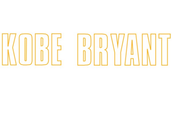 Kobe Bryant: A Tribute in Yellow