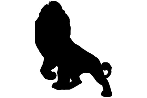 The Silhouette of Majesty: A Lion's Grace in