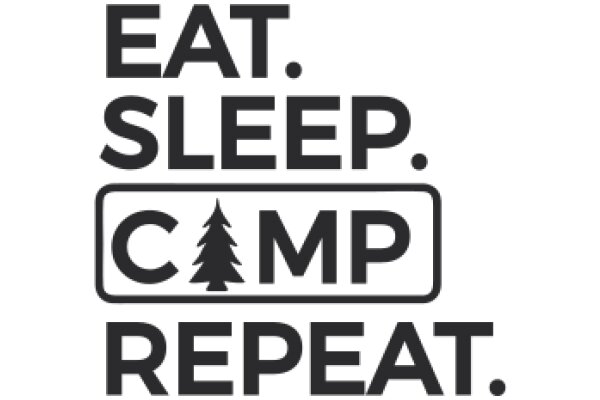 Camp Repeat: A Motivational Poster for Healthy Habits