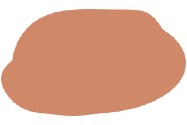 A Simple Shape: An Oval in Brown