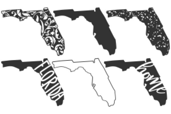 Florida State Symbols: A Collection of Silhouettes