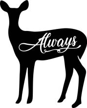 Always: A Silhouette of a Deer