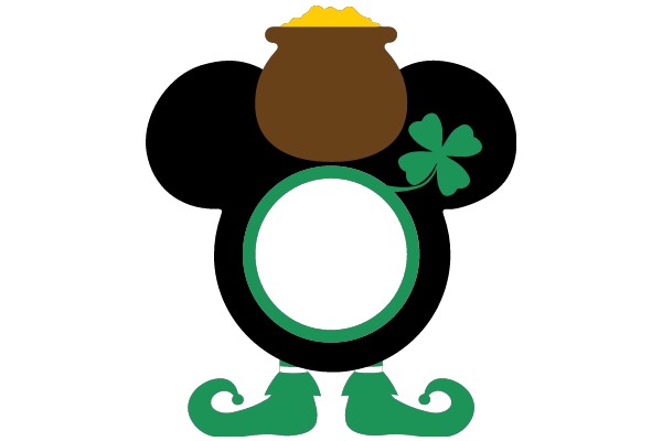 A Festive St. Patrick's Day Logo: A Playful Take on a Classic Character