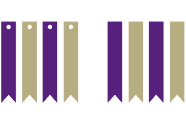 Simplistic Design: A Minimalist Logo with Three Stripes and Two Banners