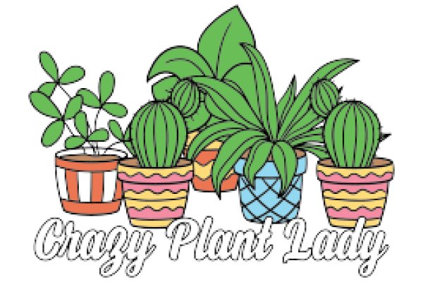 Crazy Plant Lady: A Collection of Unique Potted Plants