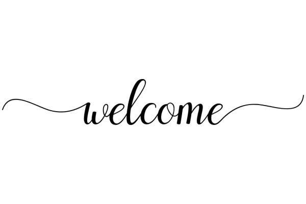 Welcome: A Sign of Hospitality