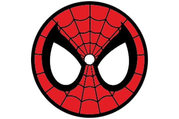 Spider-Man Logo on a White Background