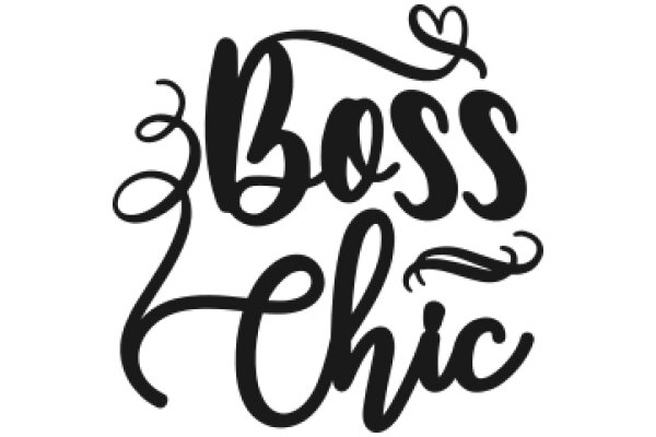 Stylish Boss Chic Logo Design