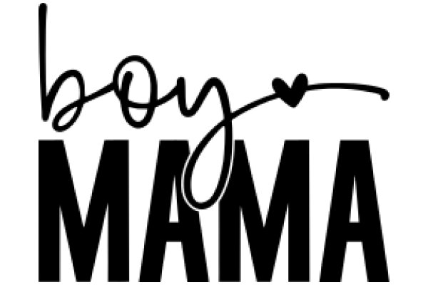 Stylish Logo for a Boy Mama Brand