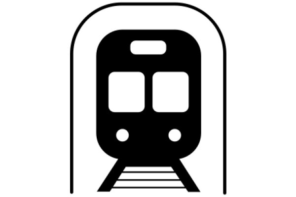 A Simple Icon of a Train