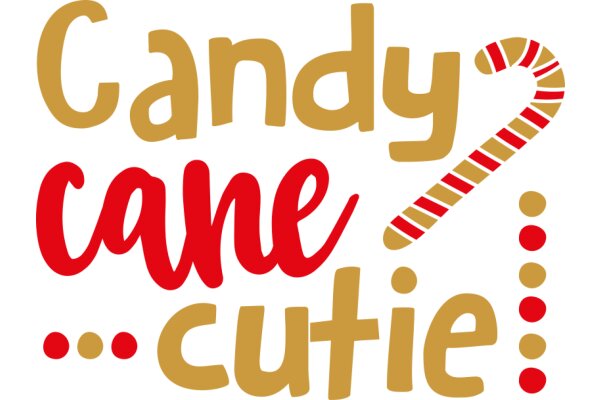 Candy Cane Cute: A Festive Greeting