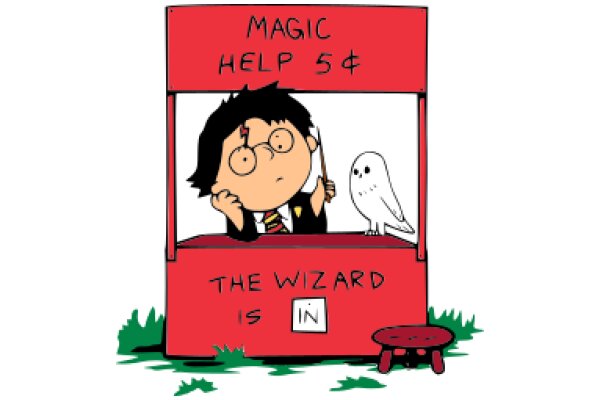 The Wizard's Magic Help Shop: Where Wizards and Owls Find Assistance