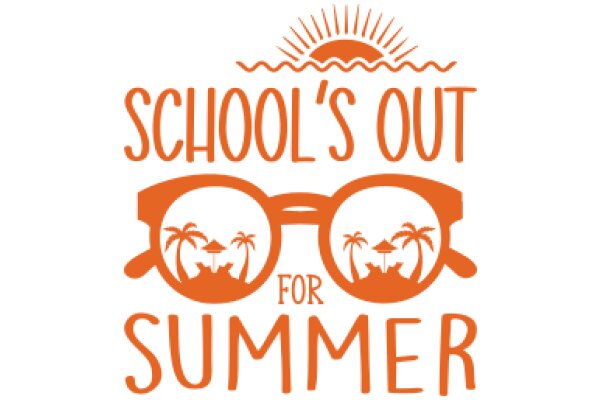 School's Out for Summer: A Graphic Design for a Summer Vacation Announcement