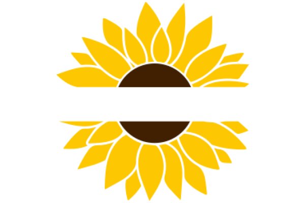 Sunflower Logo with Brown Center