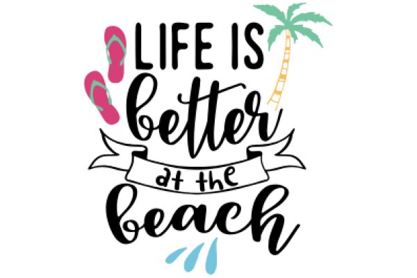 Life at the Beach: A Graphic Design