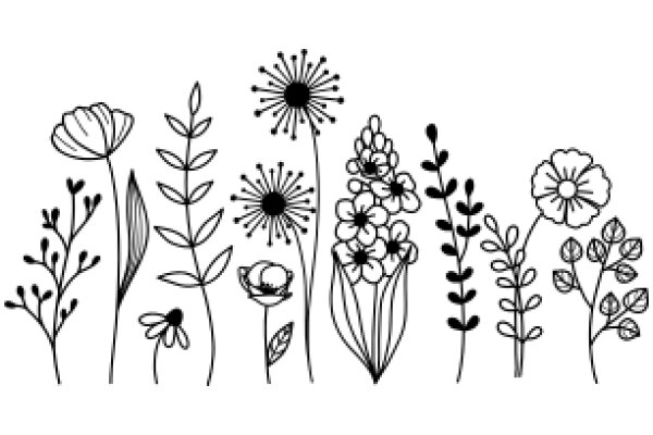 A Collection of Floral Illustrations