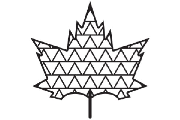 Stylized Maple Leaf Design