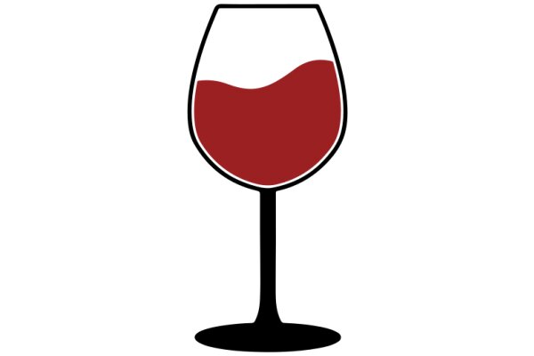 Simplistic Wine Glass Icon