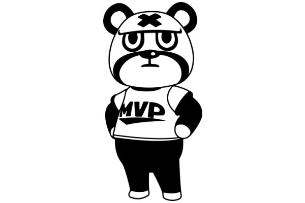 MVP Bear: A Cute Cartoon Character