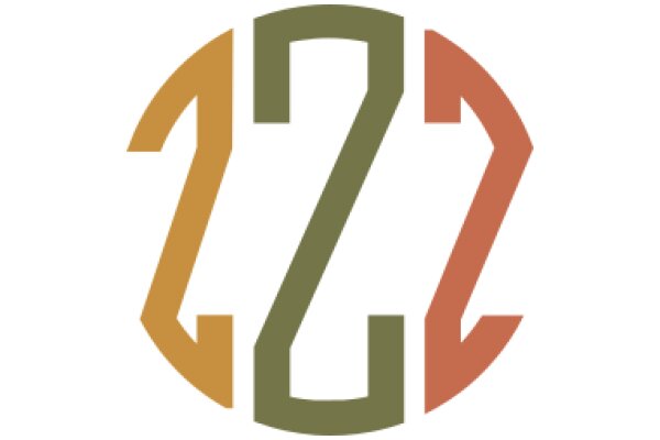 Stylized Logo Design: A Graphic Representation of the Number 22