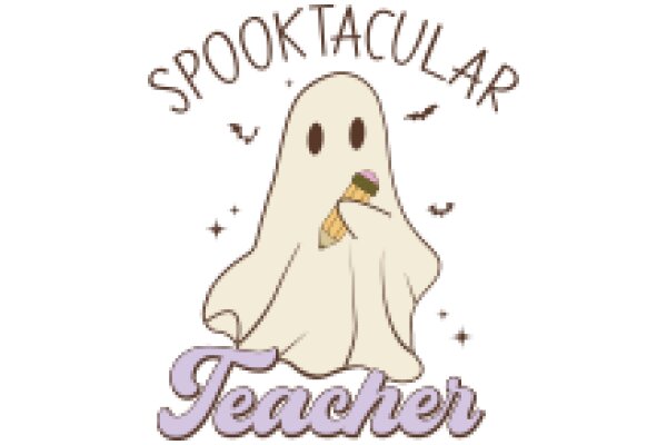 Spooktacular Teacher: A Halloween-themed logo for a teacher.