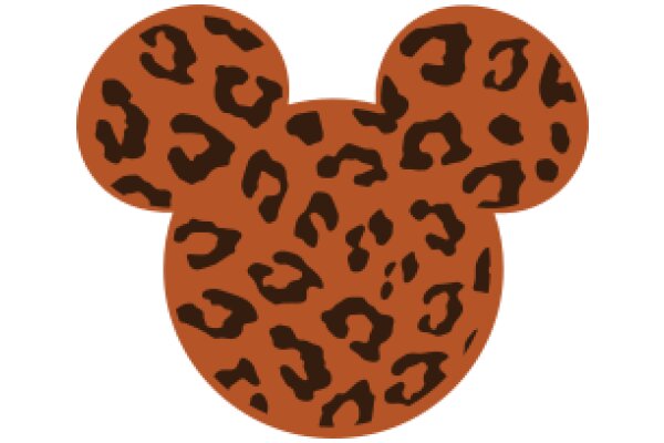 Whimsical Mickey Mouse Ears with Leopard Print Design