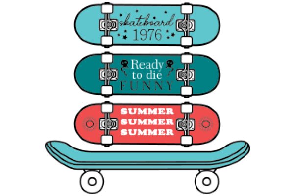 A Stylish Skateboard Collection: 1976, Ready to Die, and Summer Fun