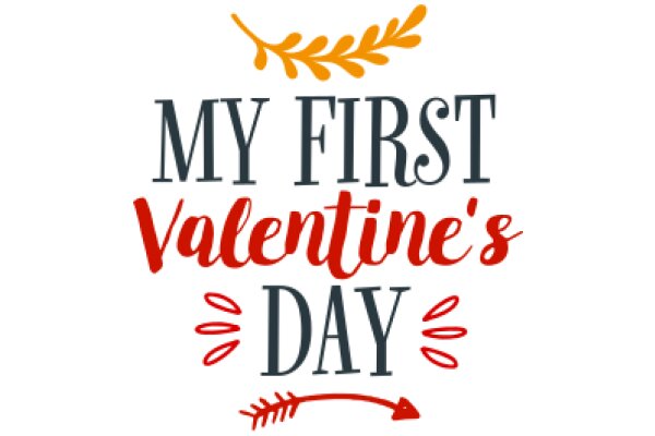 Celebrating My First Valentine's Day: A Graphic Design