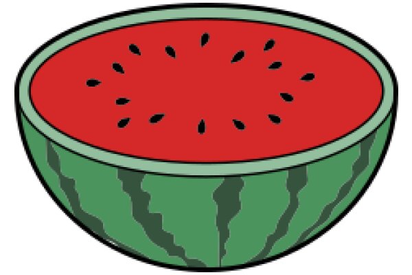 Vibrant Watermelon Illustration