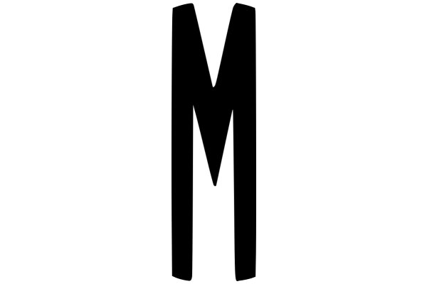 Stylized Letter 'M'