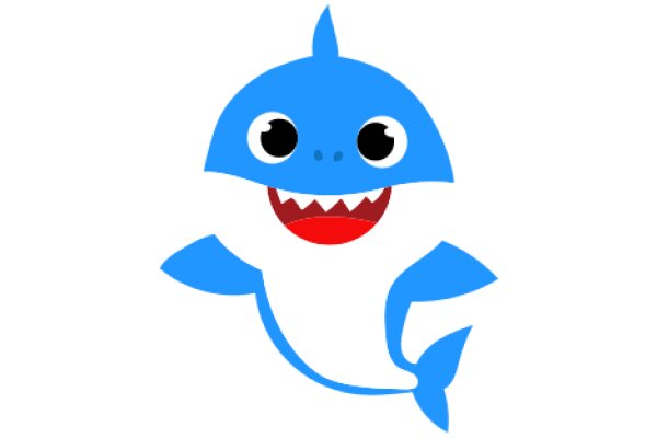 Friendly Blue Shark with a Big Smile