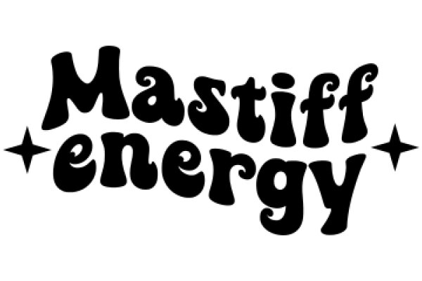 Stylized Logo for 'Mastiff Energy' with a playful and modern design.