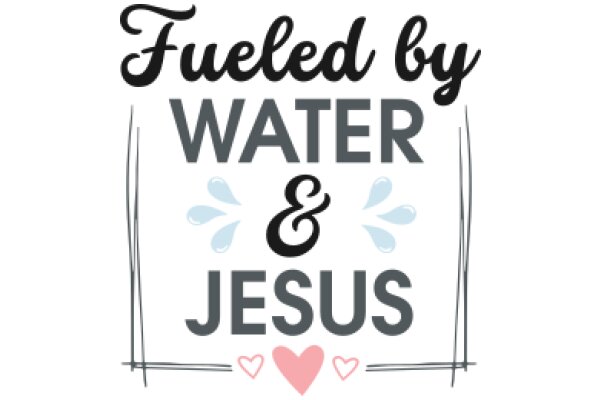 Fueled by Water & Jesus: A Graphic Design