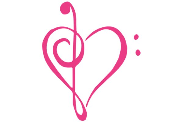 Pink Musical Note Logo