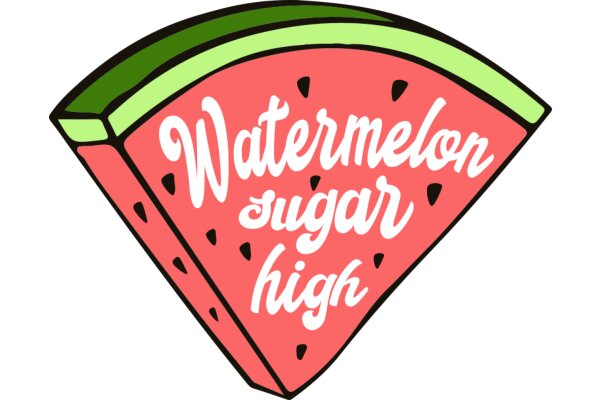 Watermelon Sugar High: A Delightful Illustration