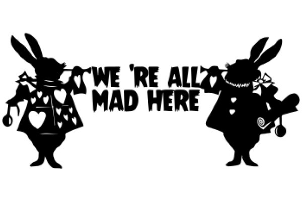 We're All Mad Here: A Playful Take on the Classic Rabbit Character