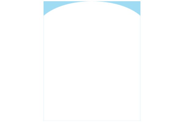 Simplicity in Design: A Blue Square with a White Center