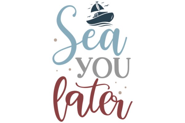 Sea You Later: A Nautical-Themed Sign for Farewells