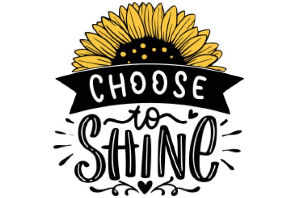 Choose to Shine: A Symbol of Positivity and Encouragement