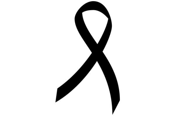 A Simple Black Ribbon