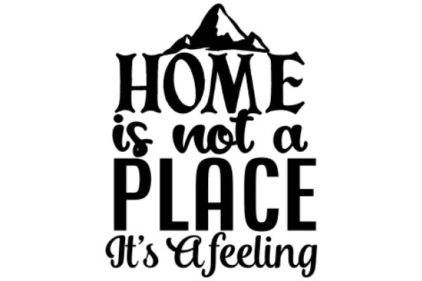 Home Is Not a Place, It's a Feeling