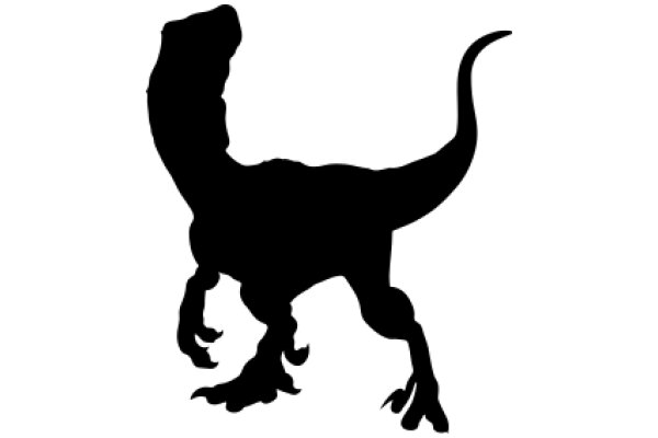 Silhouette of a Dinosaur: A Classic Symbol of Prehistoric Life