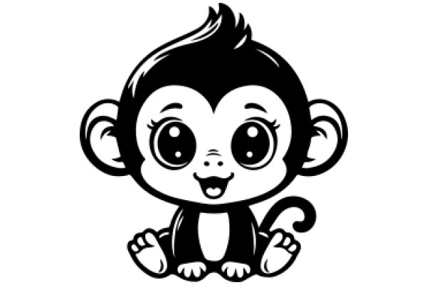 Adorable Monkey Emoji: A Playful and Cute Symbol for Communication