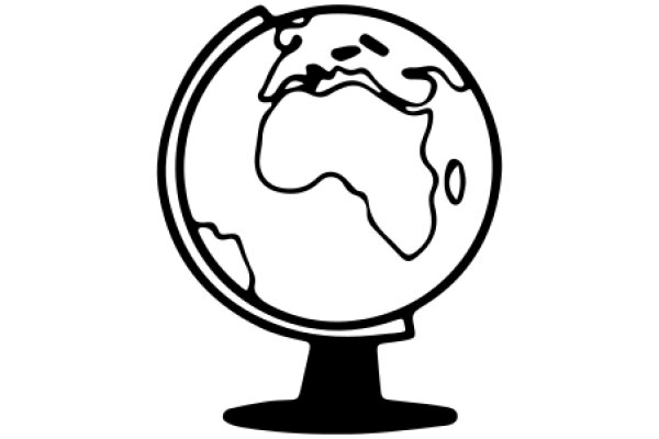 A Globe on a Stand, Symbolizing the World