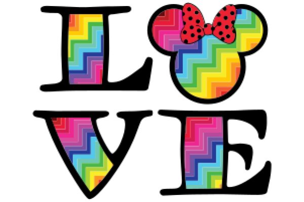 Colorful Love: A Vibrant Celebration of Disney Magic