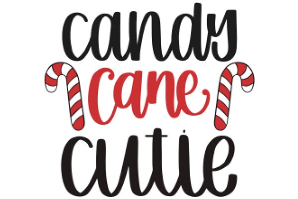 Candy Cane Cutie: A Festive Holiday Greeting