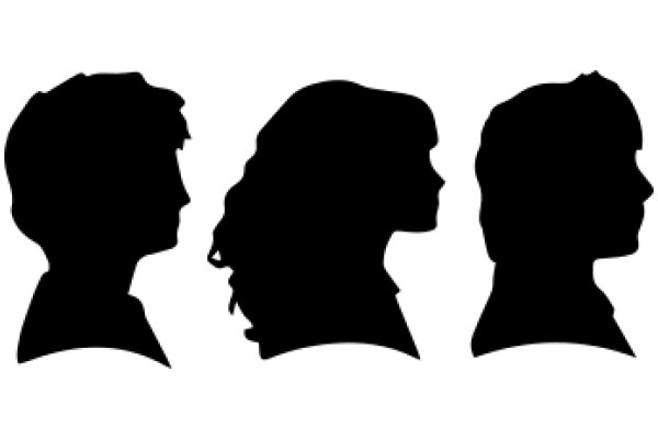 Silhouettes of Three Profiles: A Comparative Study of Human Facial Features